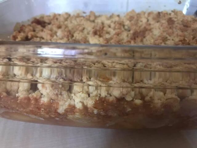 Crumble aux pommes