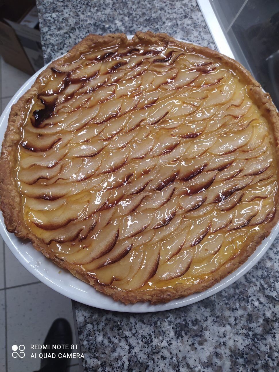 tarte aux poires faite maison