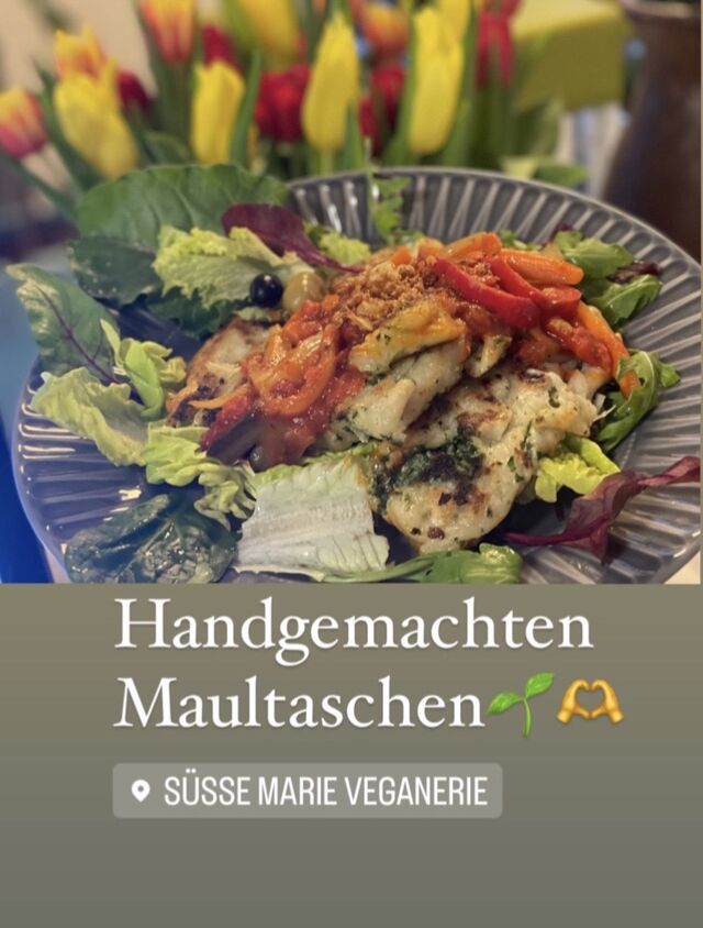 Handgemachte Maultaschen aus Dinkelmehl 