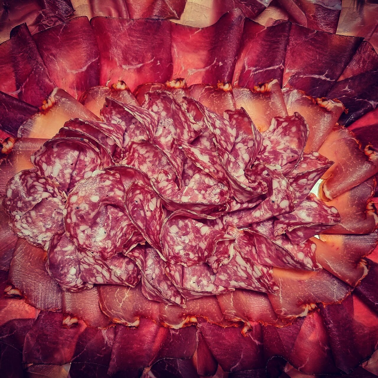 Plateau de chiffonnade de charcuteries 🍗