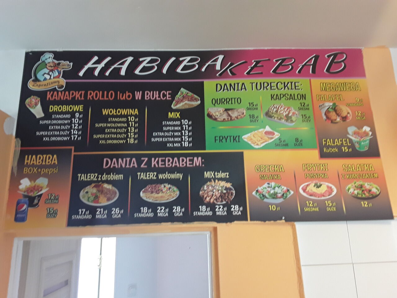 Kebab Habiba Bar Kolbuszowa Turecka kuchnia blisko mnie Rezerwuj