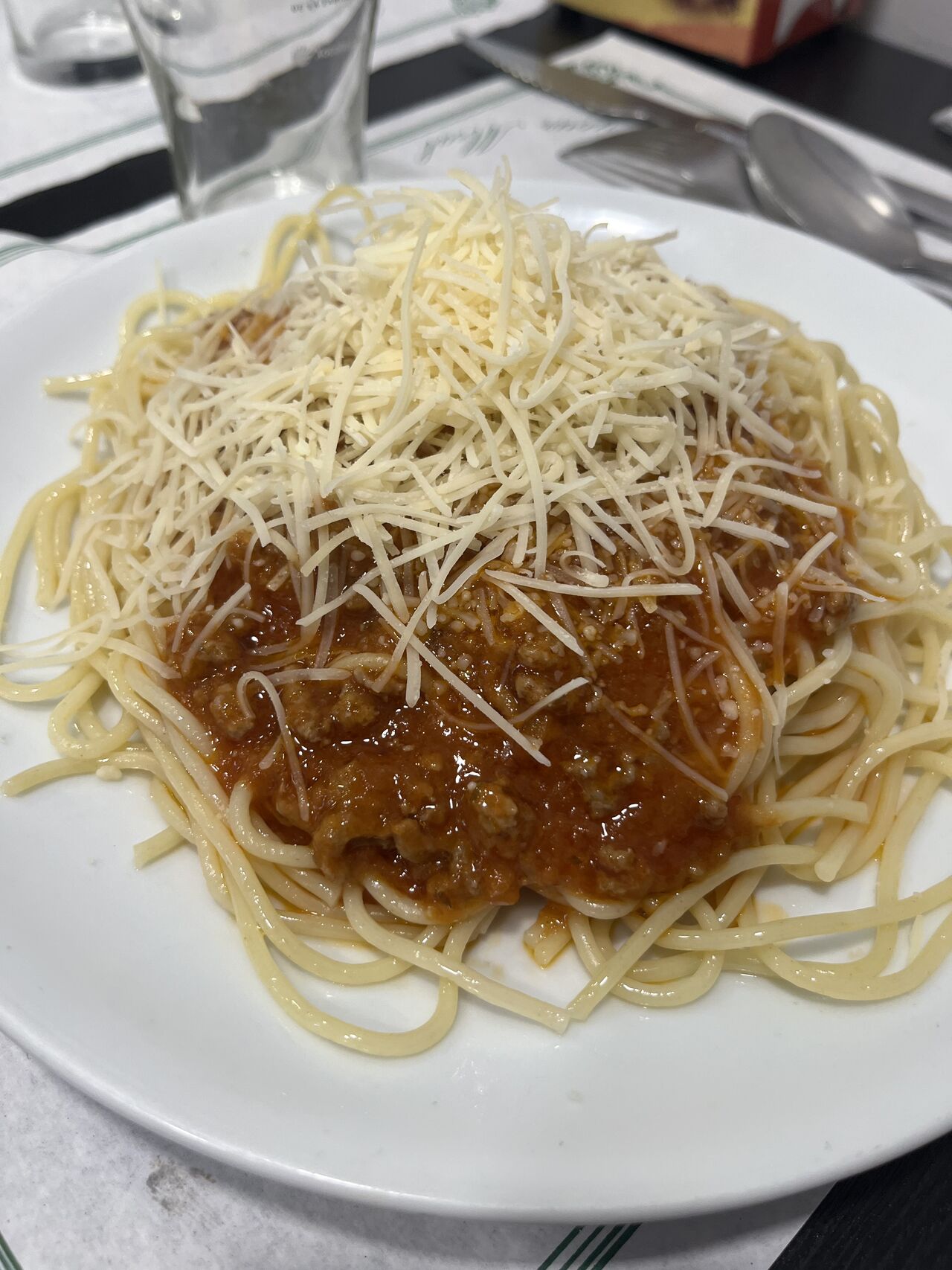 Espaguetis boloñesa 