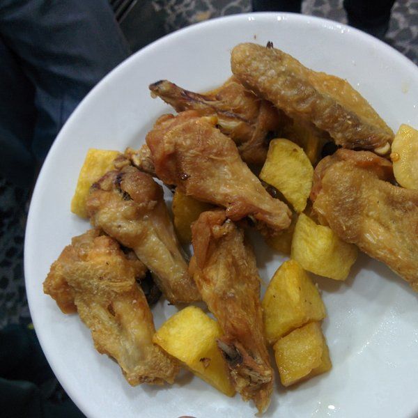 alitas de pollo barbacoa