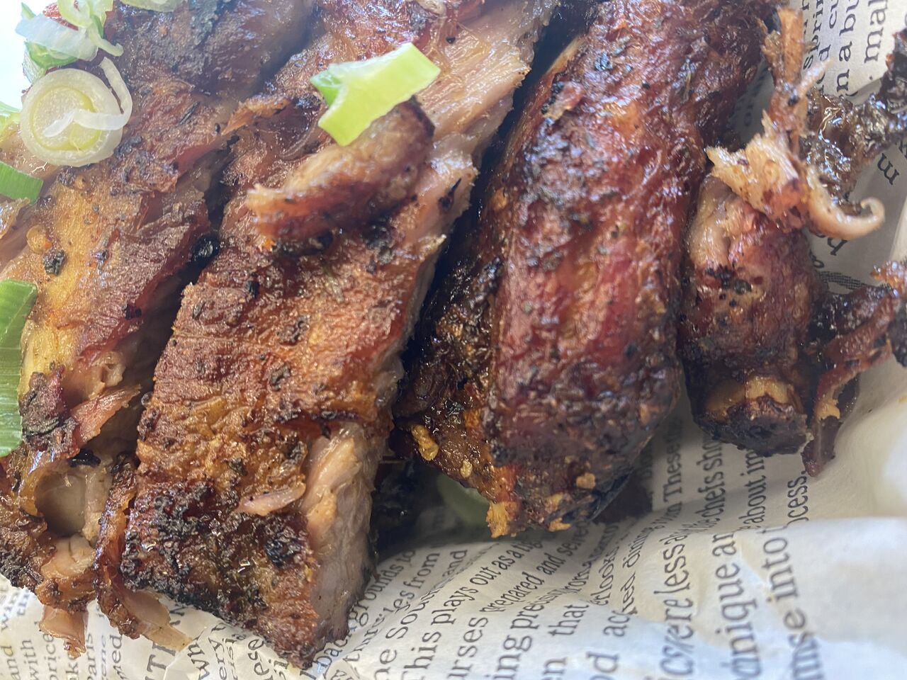 Gegrilde ribbetjes
