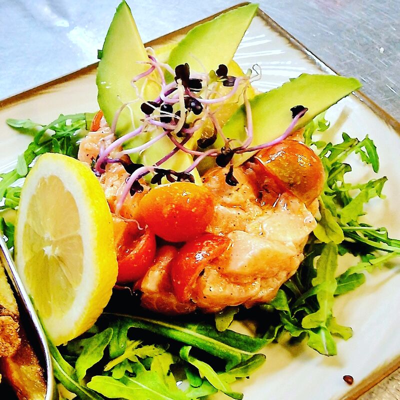 Tartare de saumon 