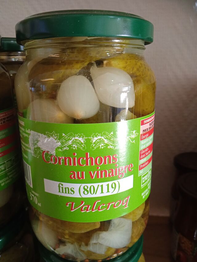 Cornichons 0.90€
