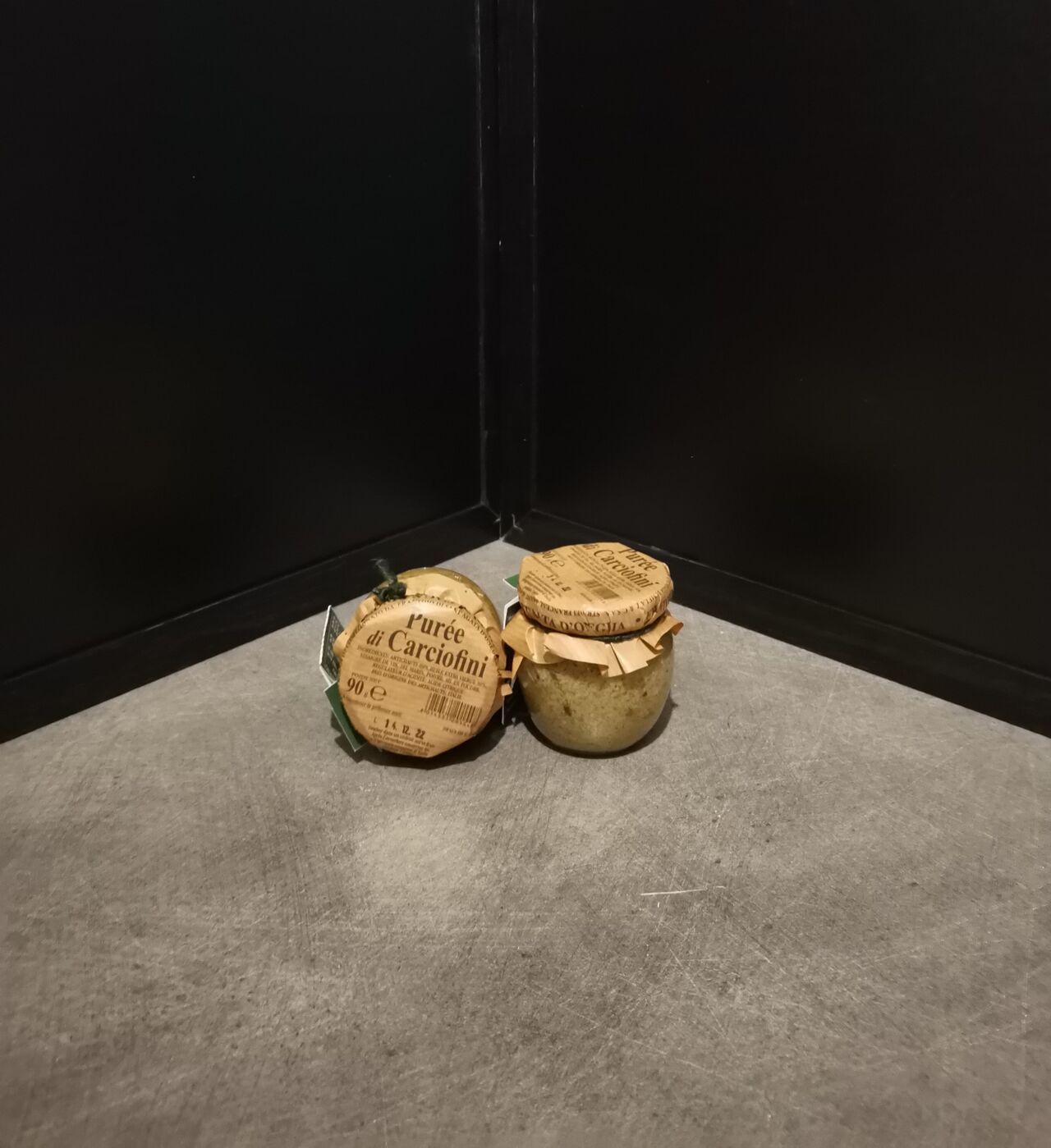 crème d'artichauts 90g=6.90€ 