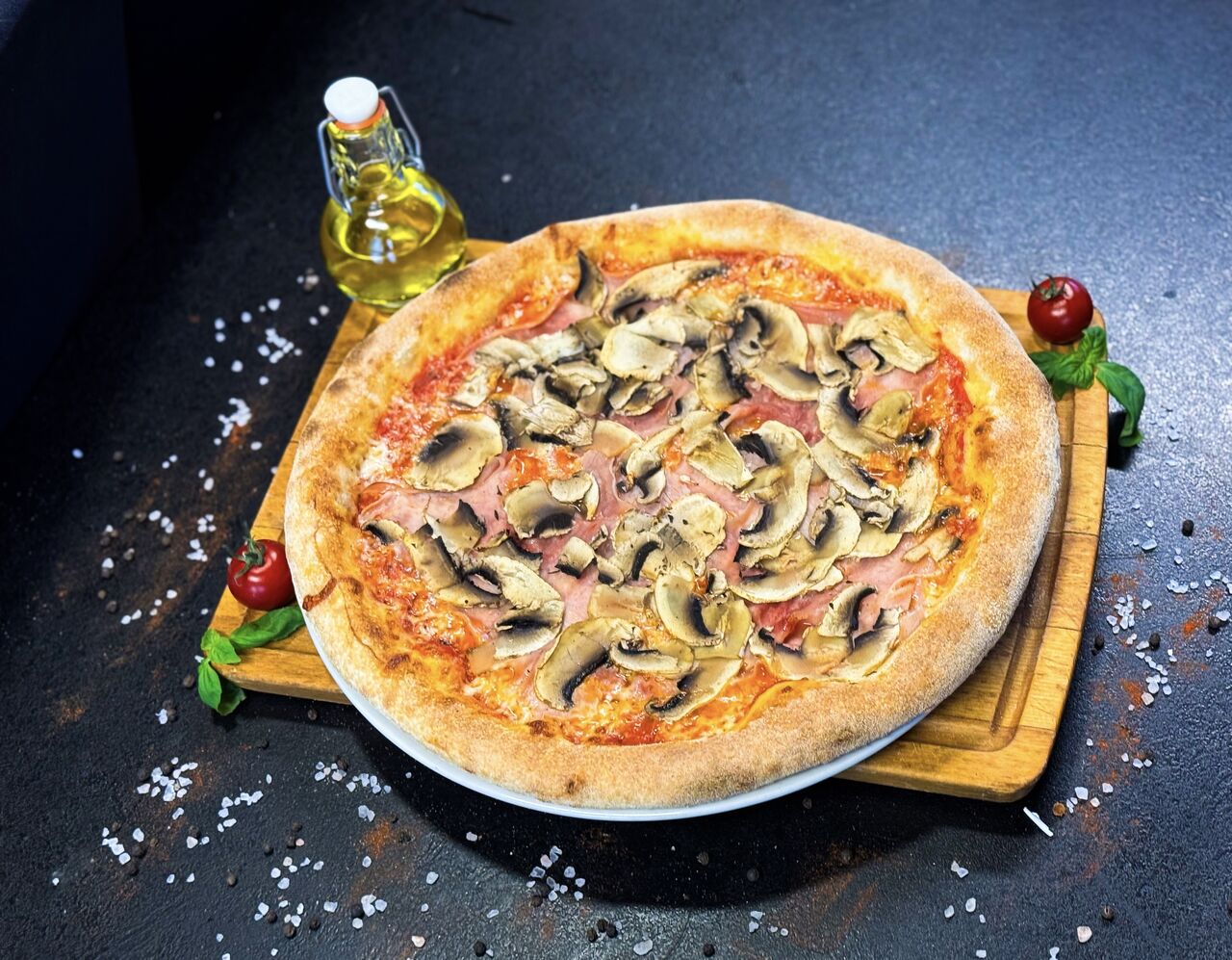 PROSCHIUTTO E FUNGHI