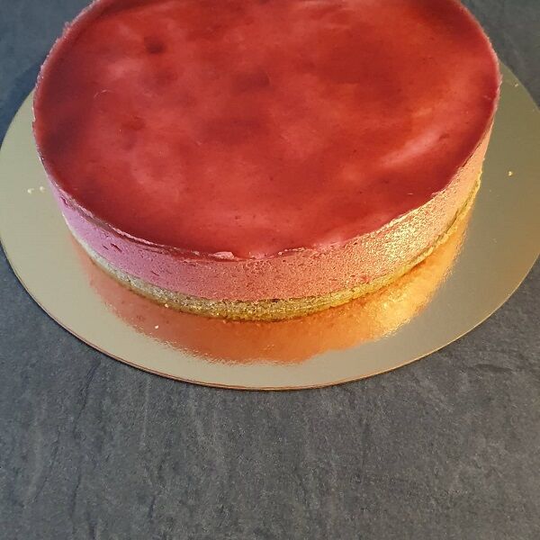Entremet framboise