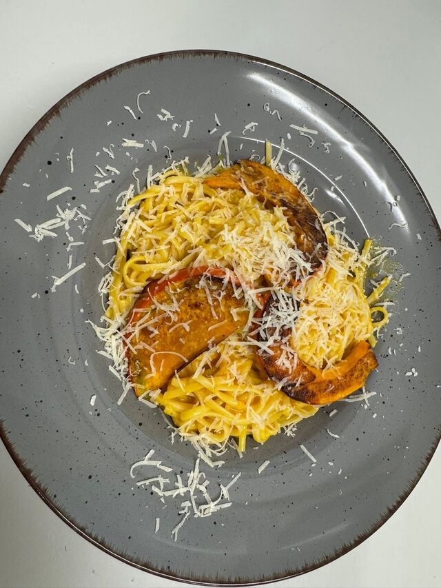Kürbis Linguine