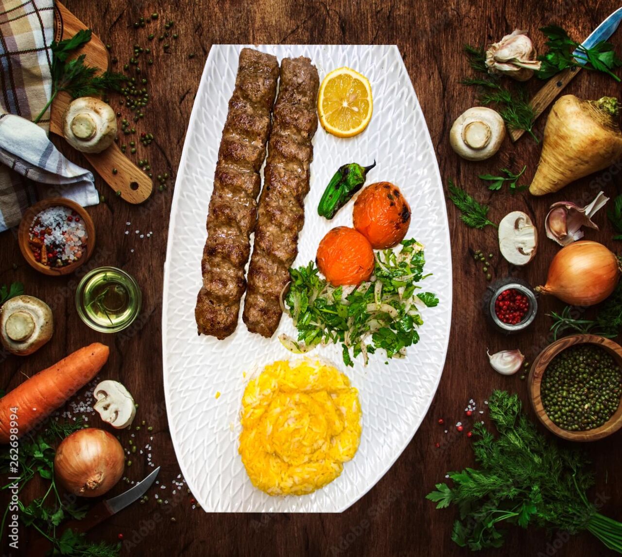 Tschelo Kabab Kubideh