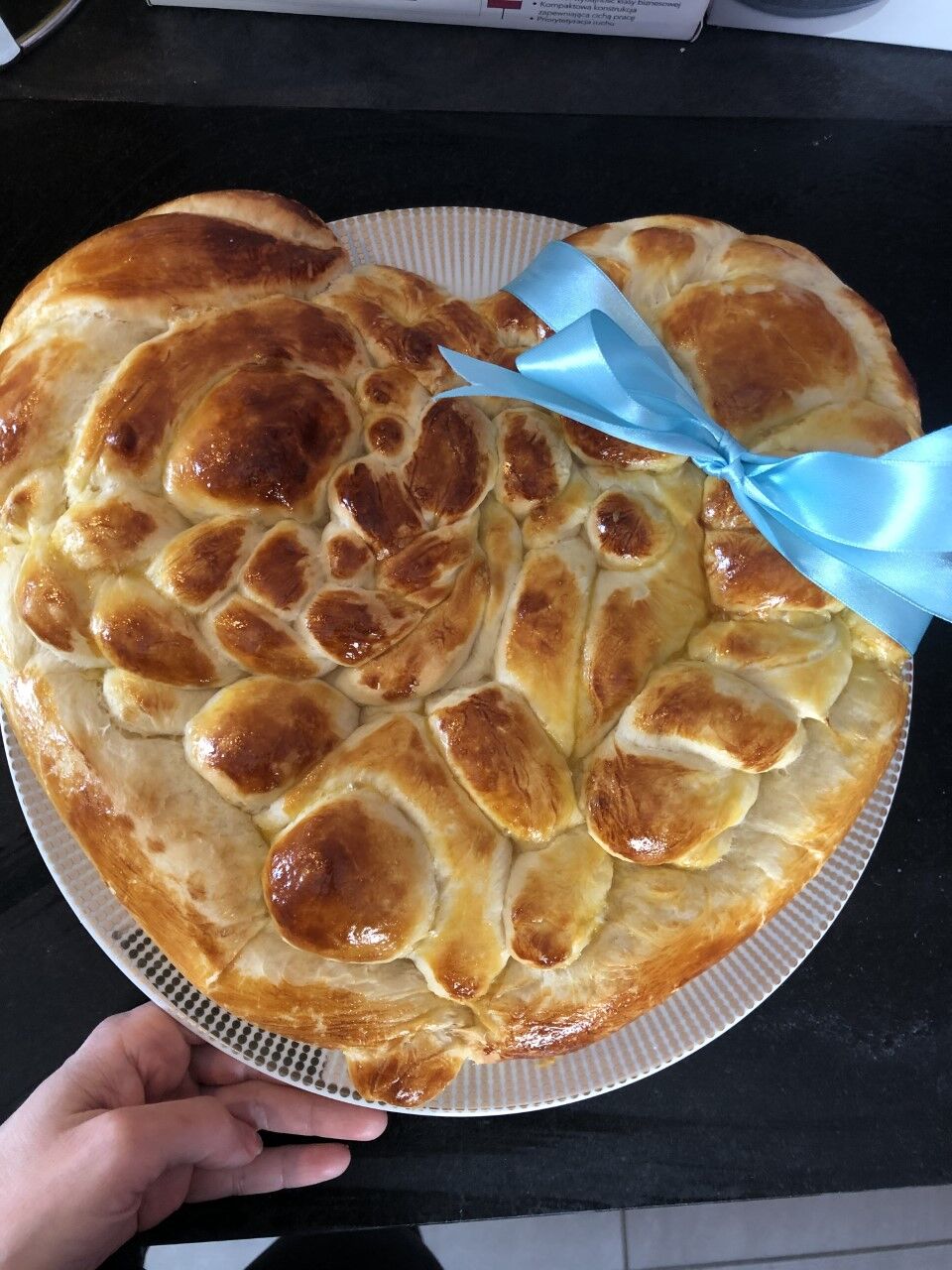 Coeur en pain au lait ! 