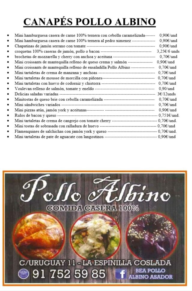 Nuestros canapés, catering??❤️