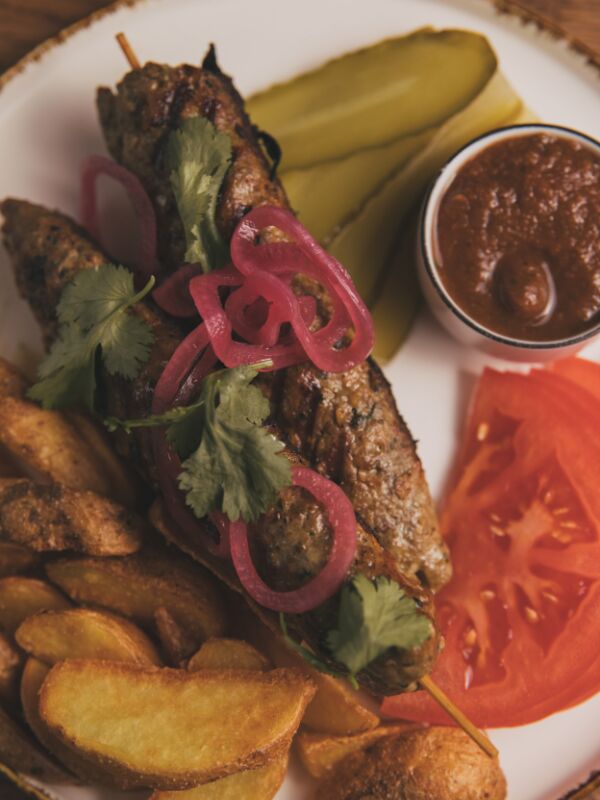 Gruzińskie lula wołowo - baranie