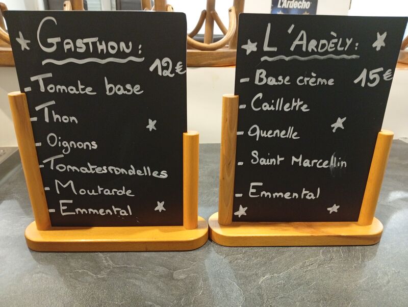 2 nouvelles pizzas! 