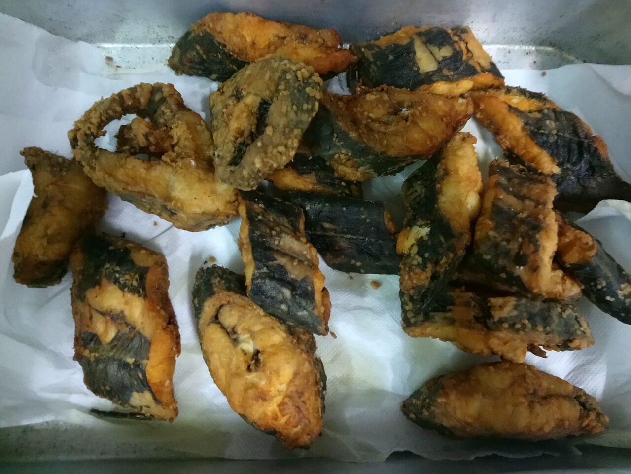 Peixe frito para os mais gulosos.