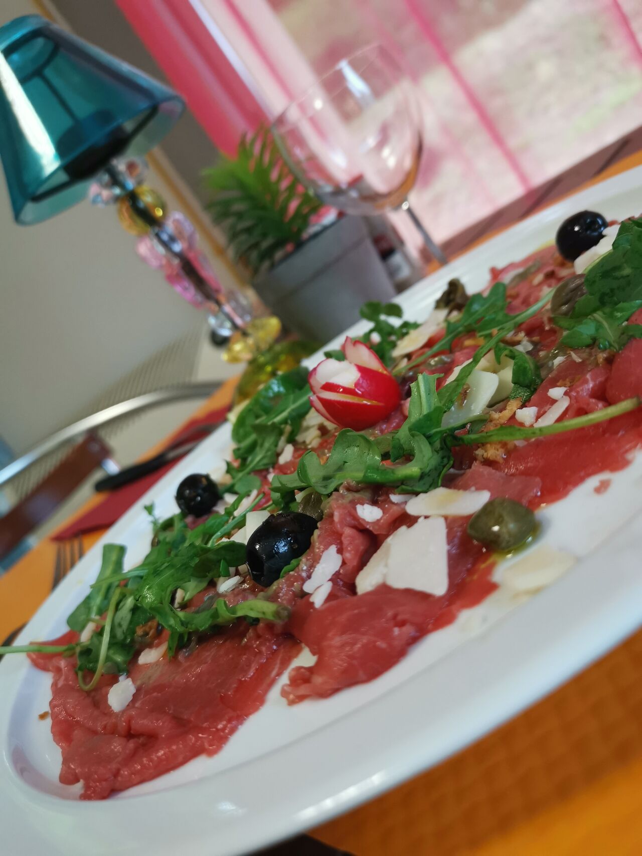 Carpaccio de bœuf 