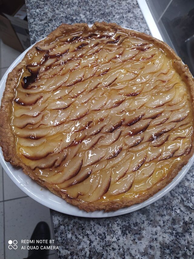 tarte aux poires faite maison