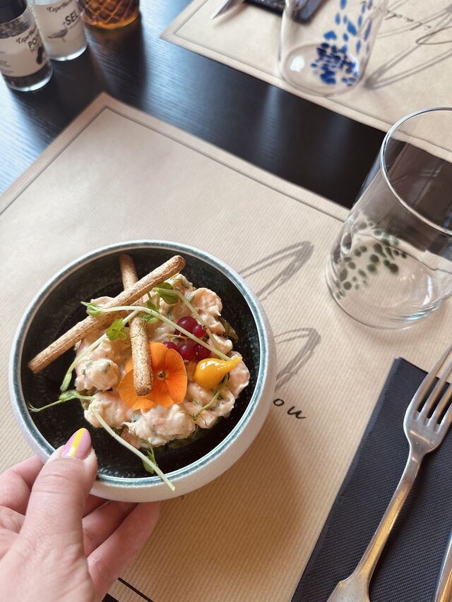 Tartare avocat saumon 