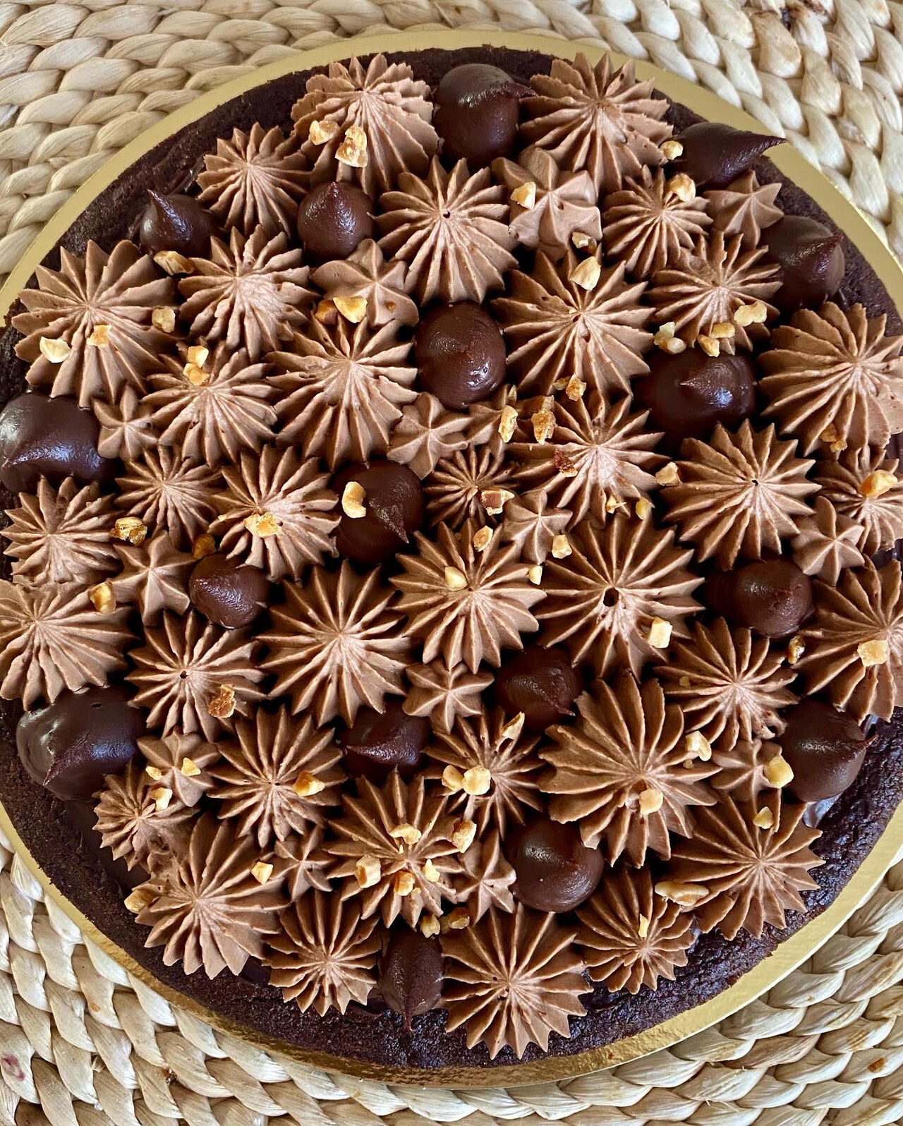 Tarte revisitée tout chocolat