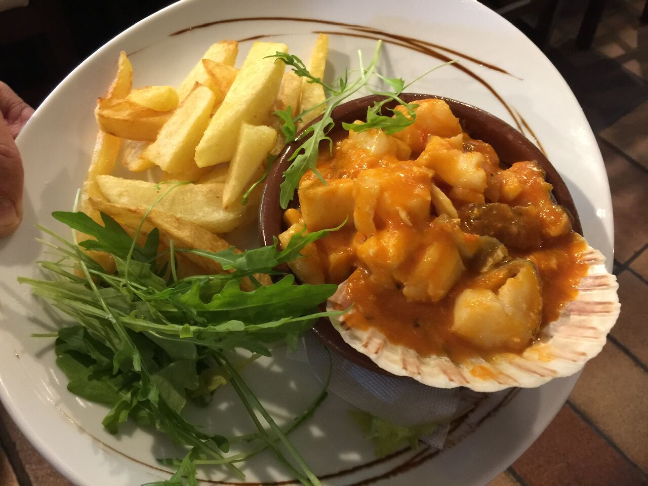 Cazuela de Bacalao al pisto