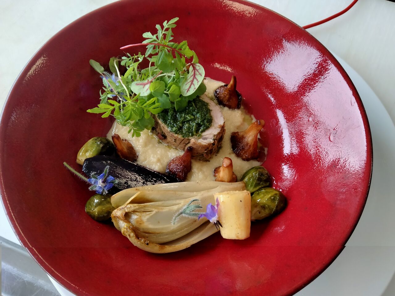 Porc , cuisson basse tempétarure 68°