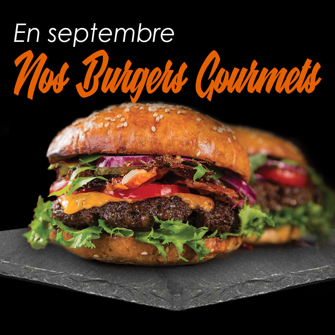 Venez goûter nos burger gourmets 