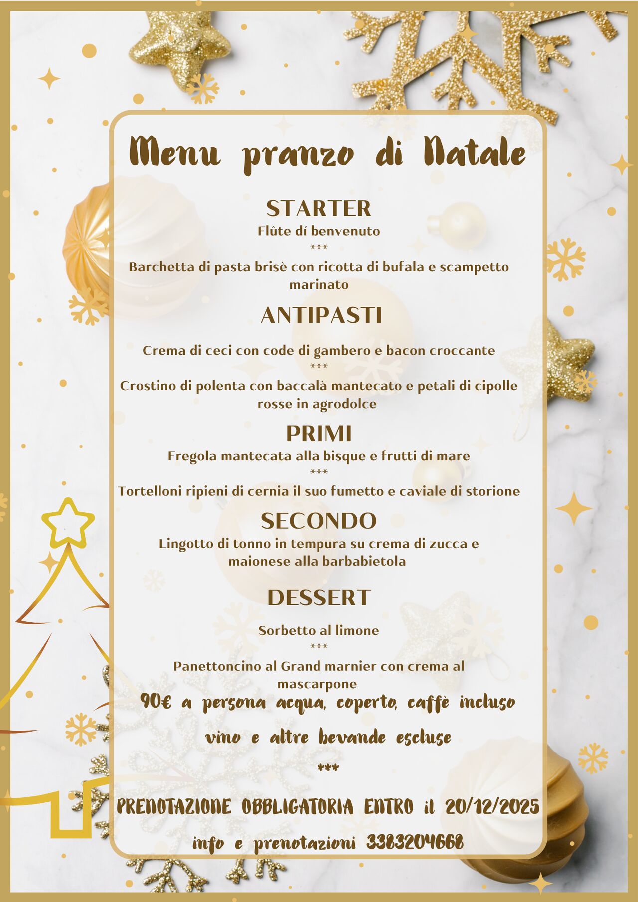 Pranzo di natale 2025