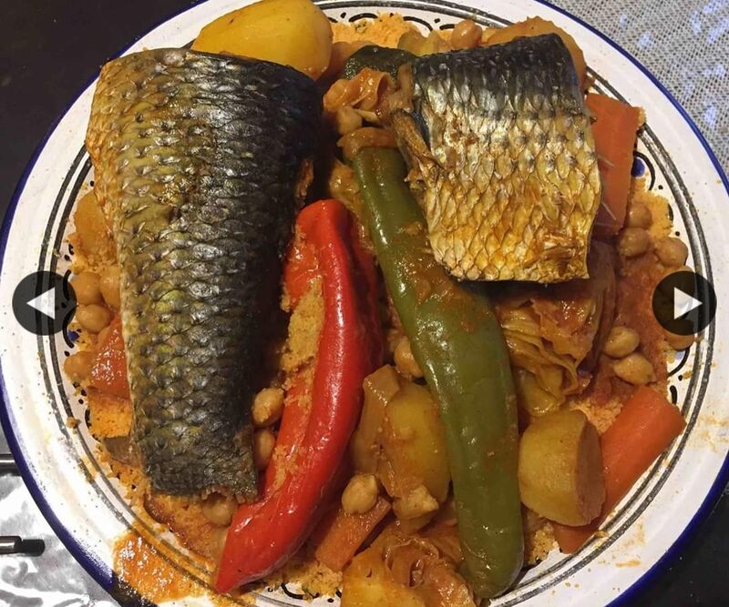Couscous poisson (bar/daurade) 