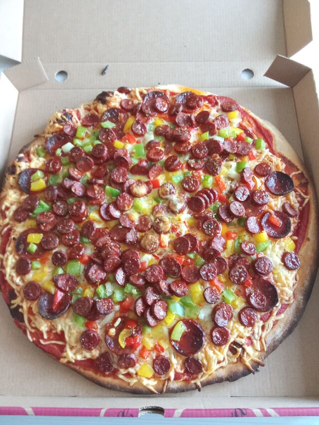 pizza pimento revisitée