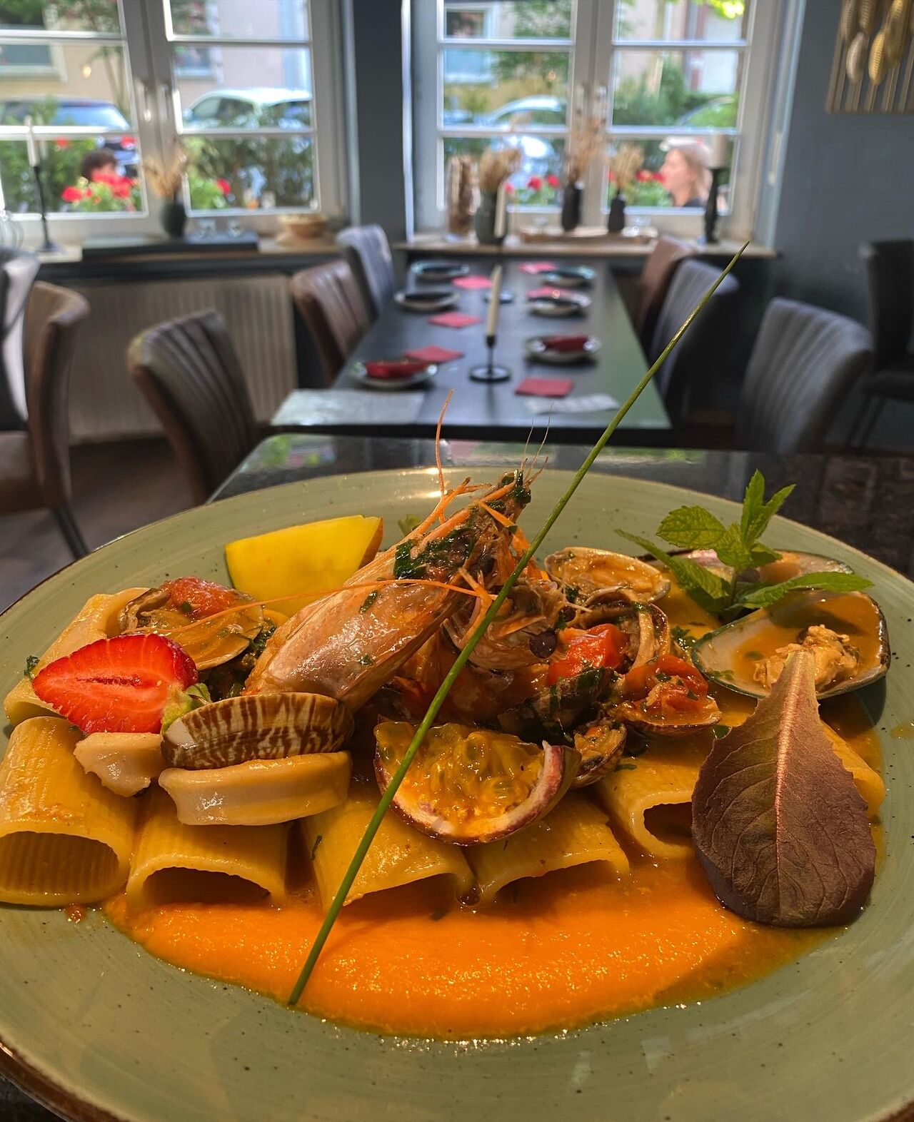 Paccheri ai frutti di Mare