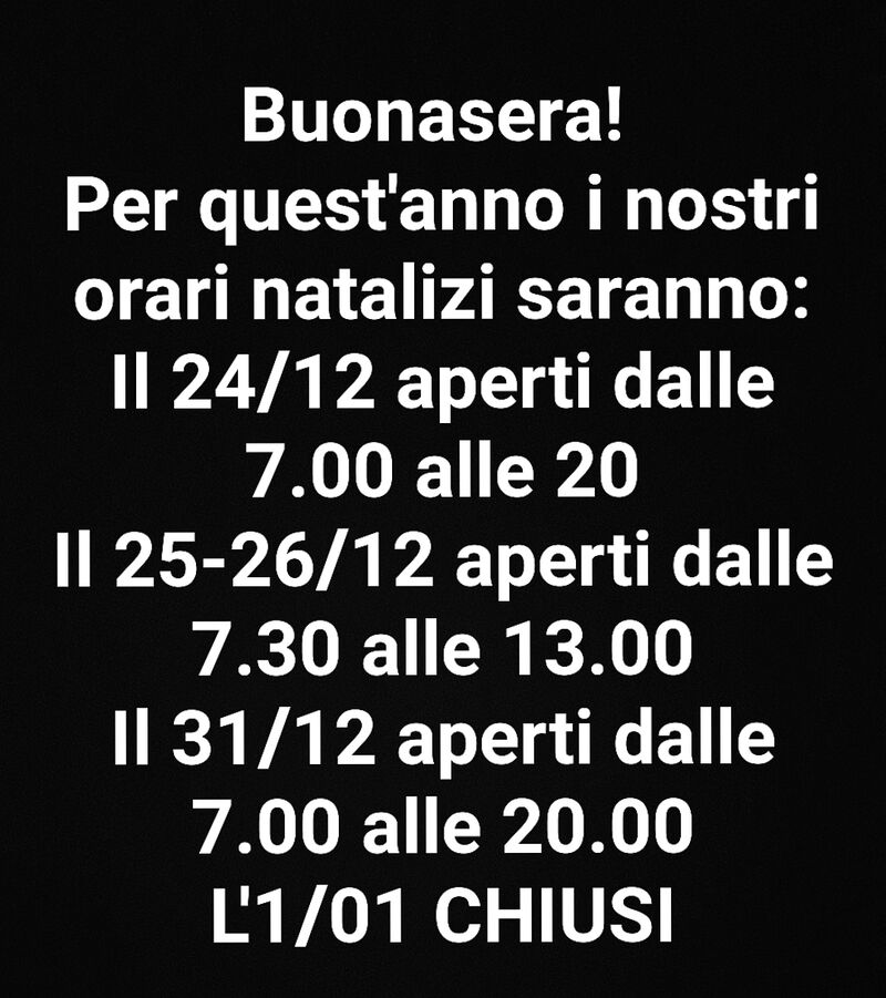 Vi auguriamo buon natale e felice anno nuovo!❤??
