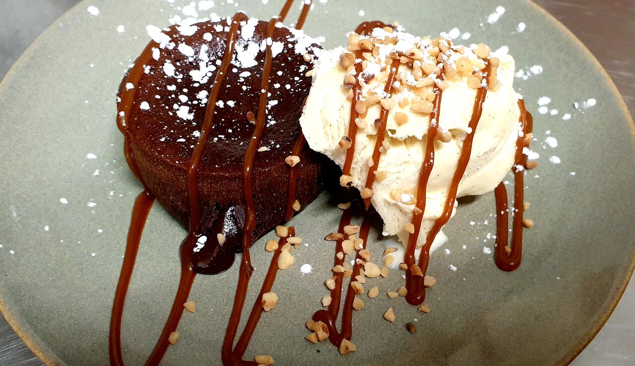 Cœur coulant chocolat