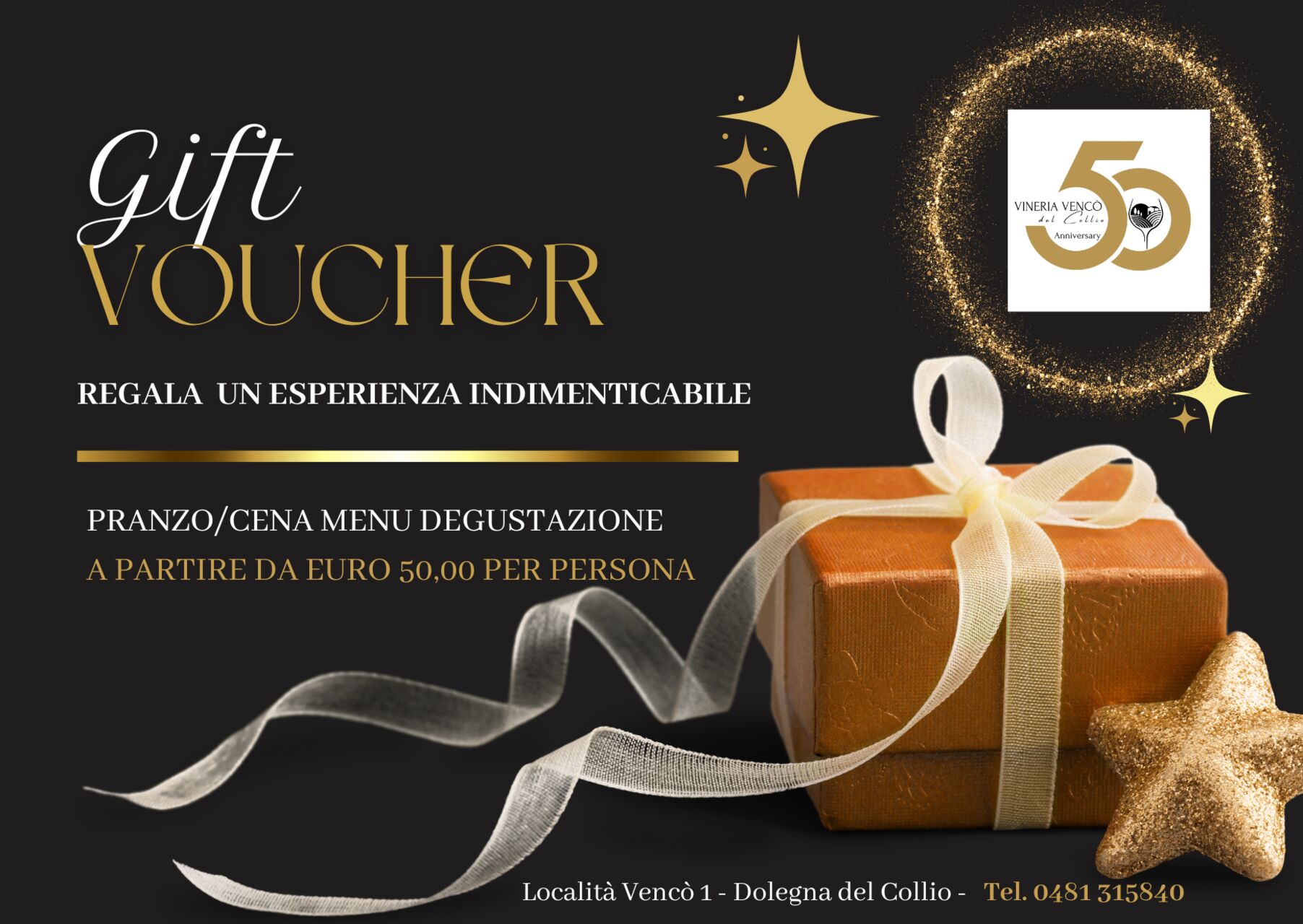 Regala un esperienza indimenticabile