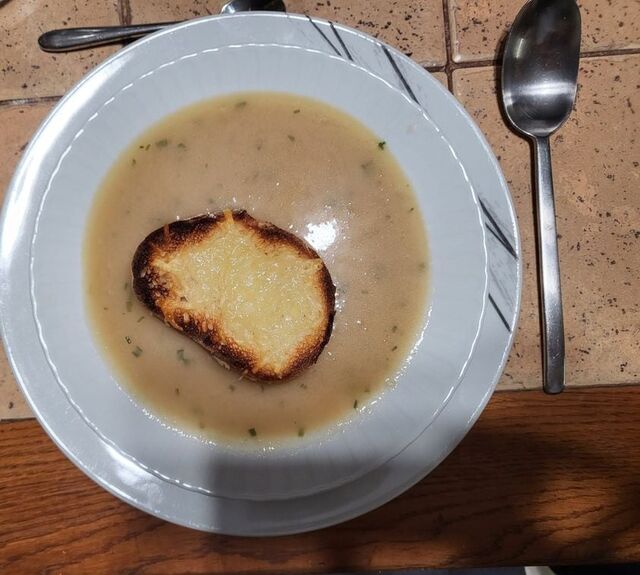 Velouté aux oignons 