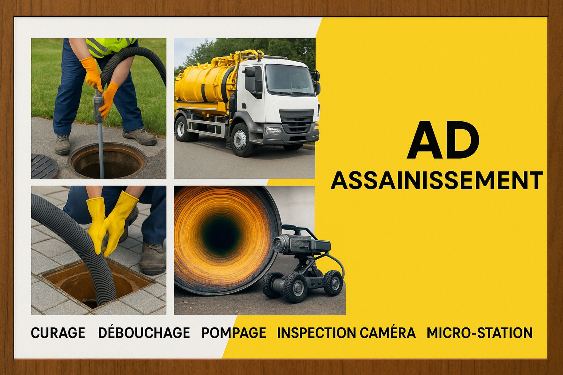 Votre expert de confiance en assainissement