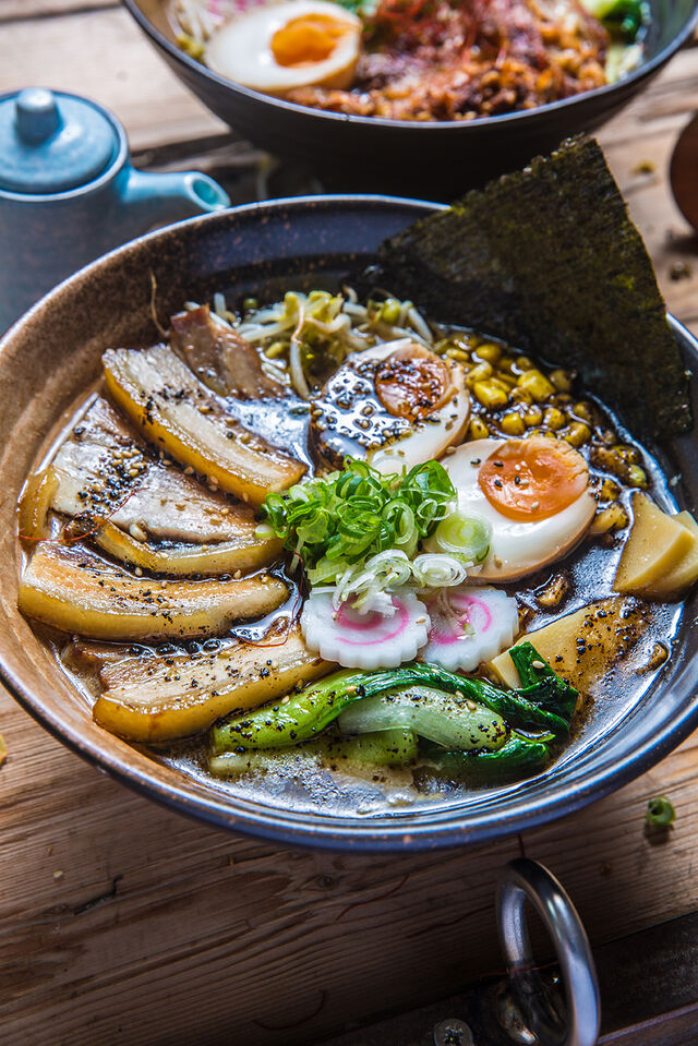 Ramen chashu miso