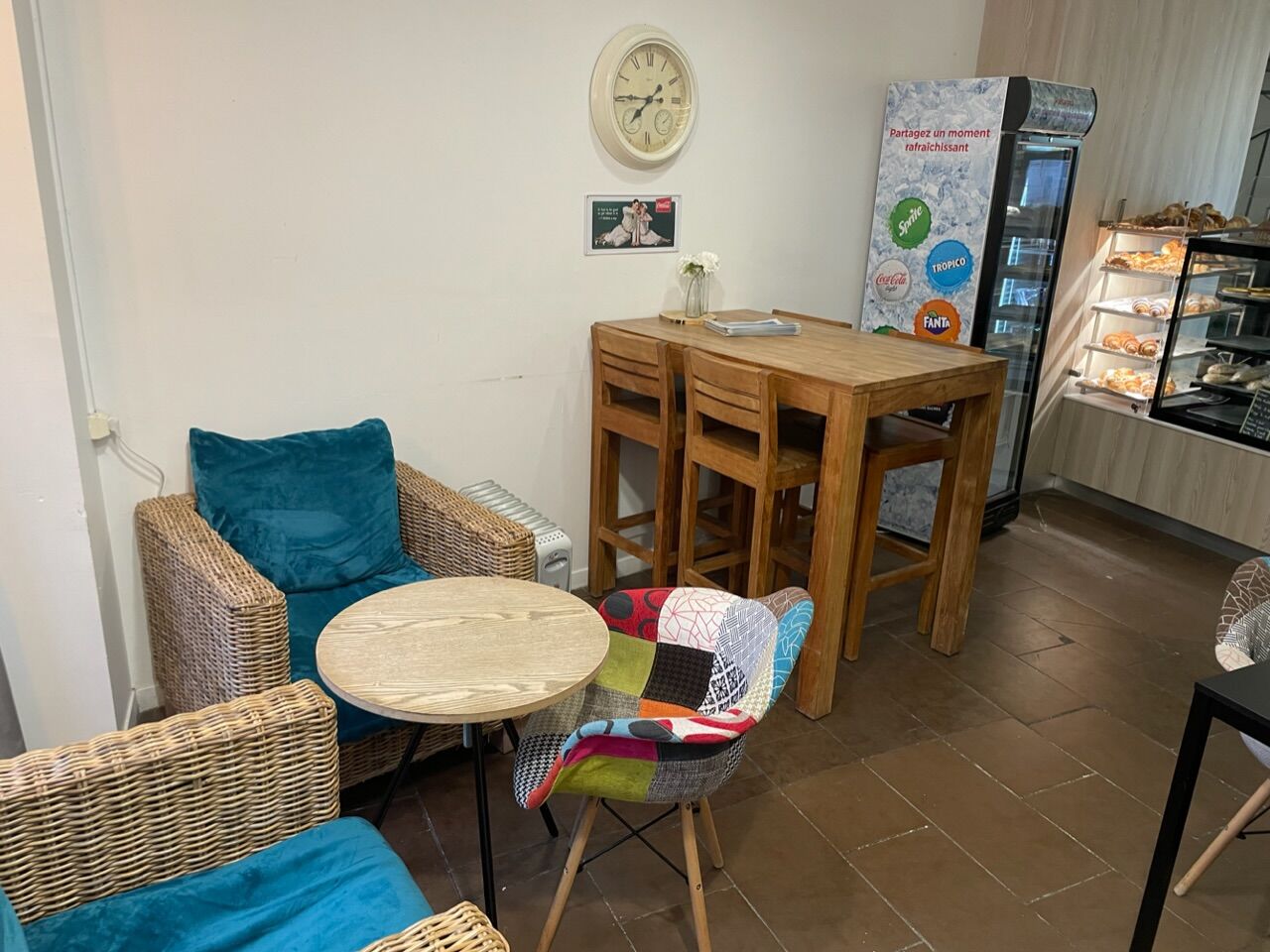 Intérieur de la boutique 