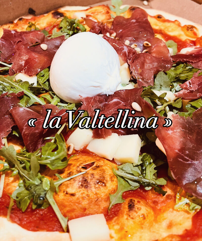 Notre pizza Valtellina !