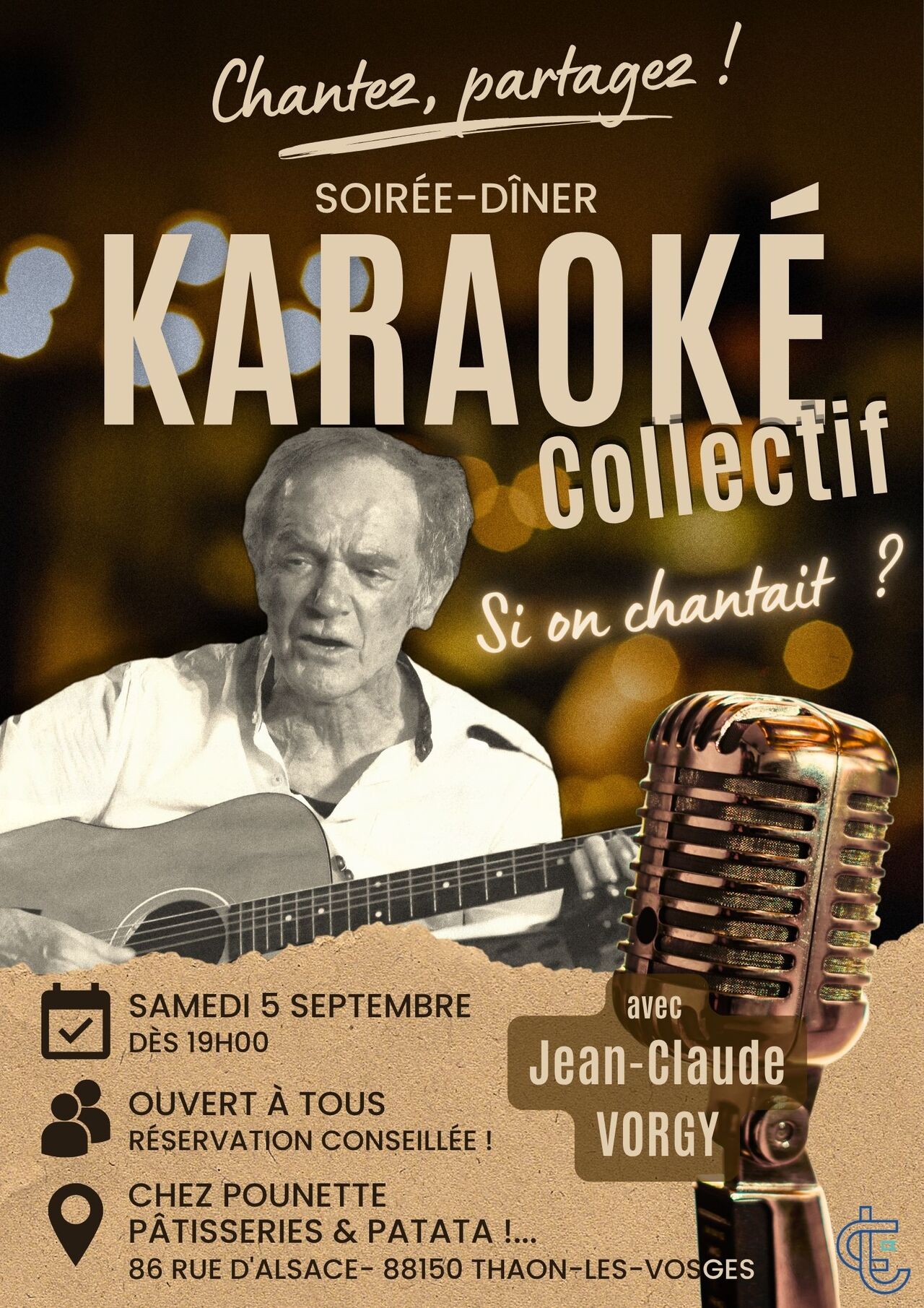 Soirée-Dîner KARAOKE Collectif