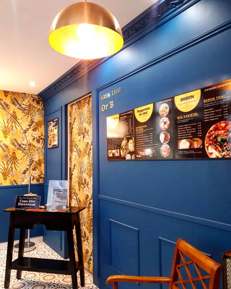 Bienvenue en notre Cuisine vente à emporter KruaThai Or'B Siam 