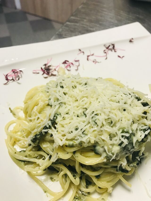 Pasta z medved. cesnakom