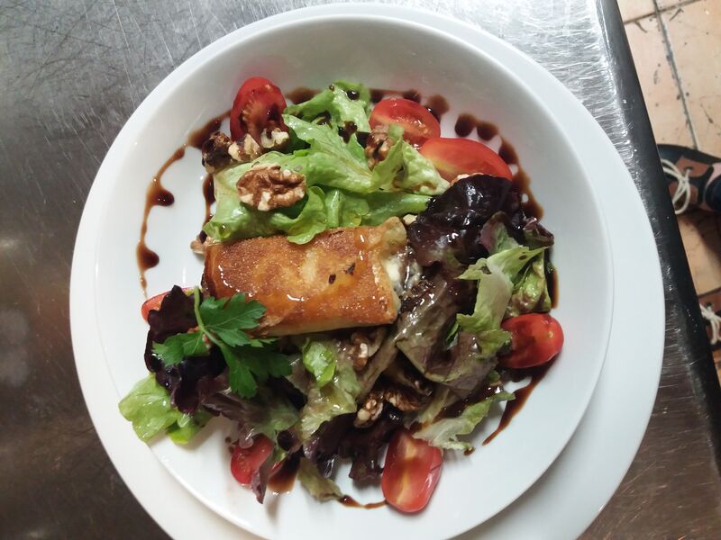 croustillant de chévre