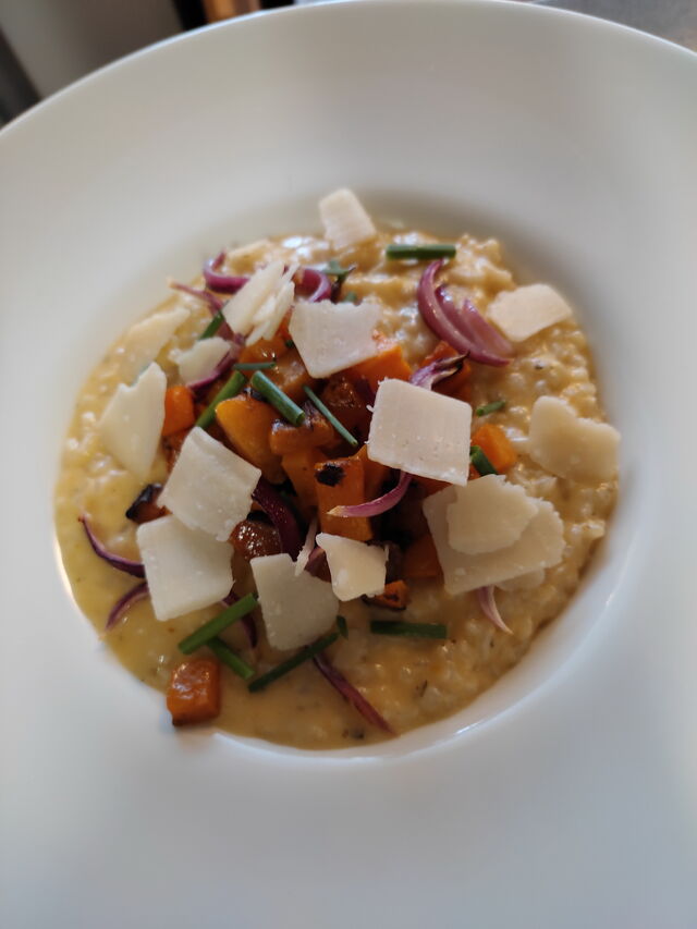 Risotto crémeux au butternut