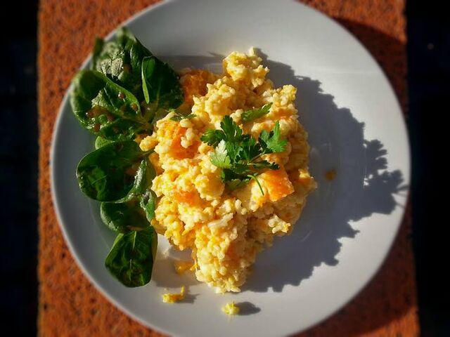 - Curry de crevette acidulé
- Risotto de courge de Nice