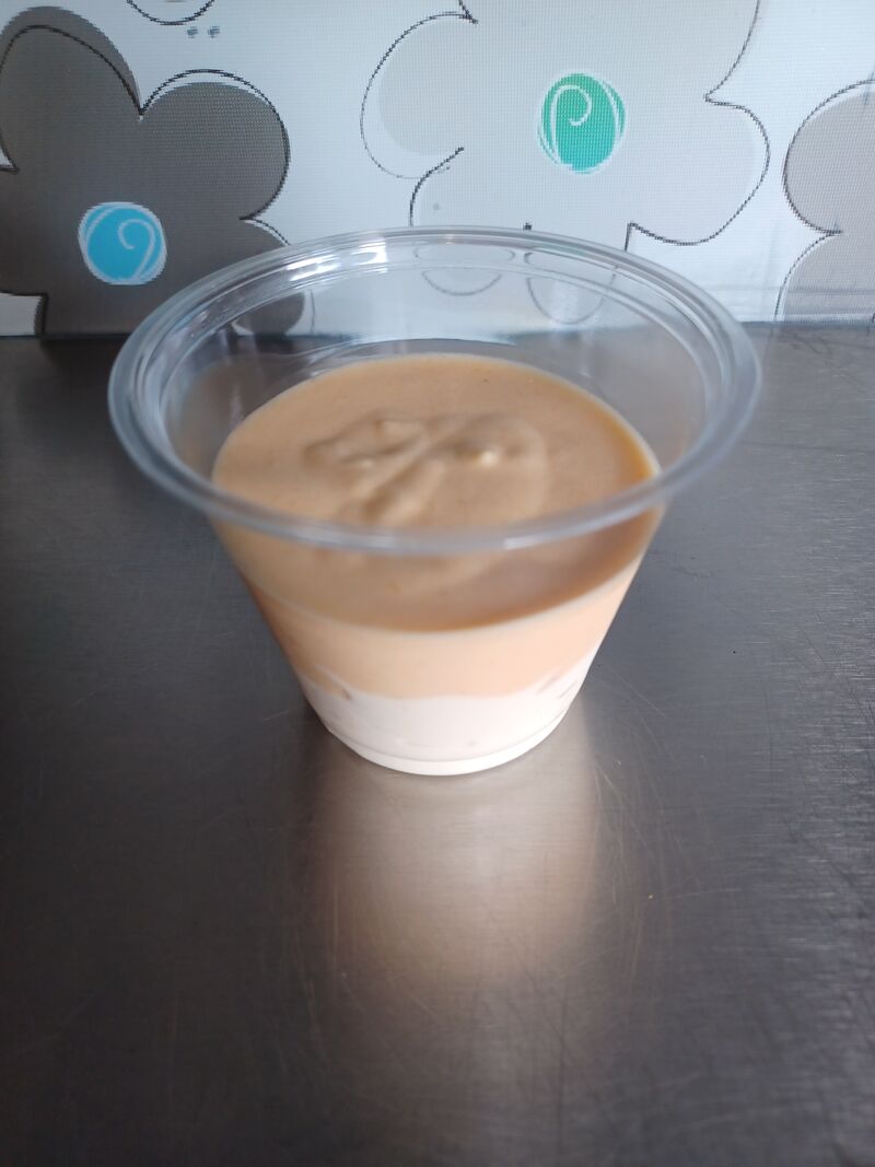 Entremet abricot vanille