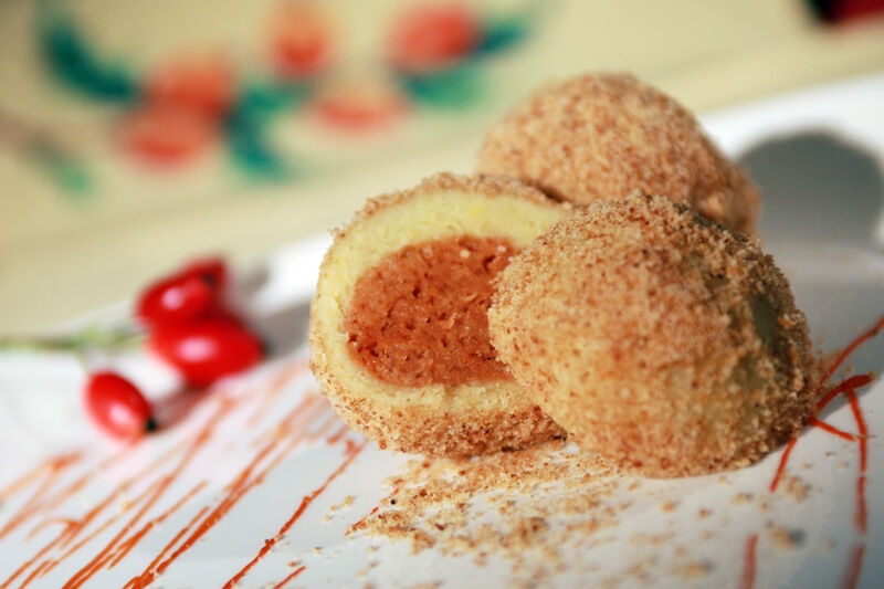 Hagebutten Knödel