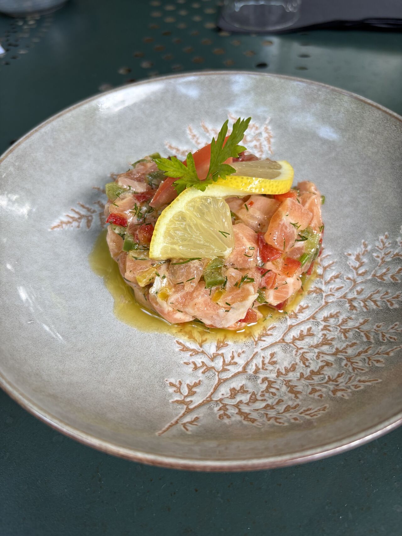 Tartare de saumon