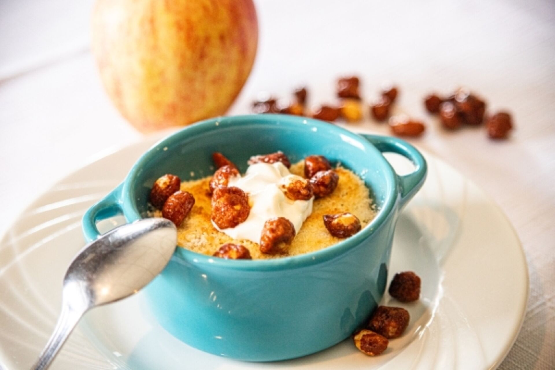 Crumble aux pommes maison