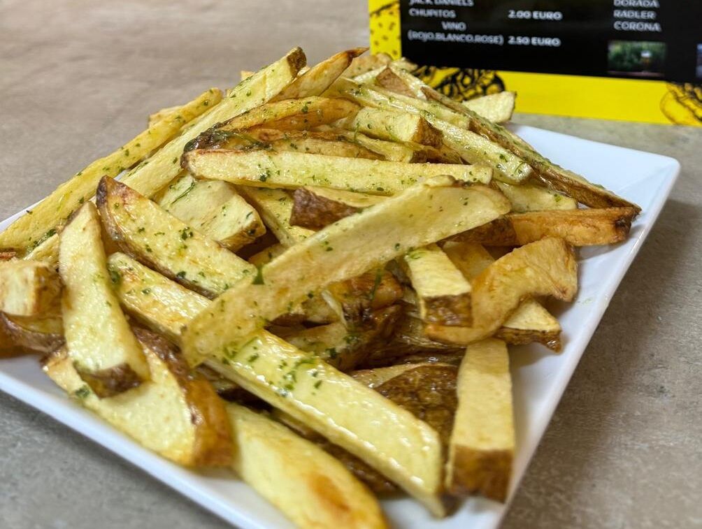 Papas fritas caseras